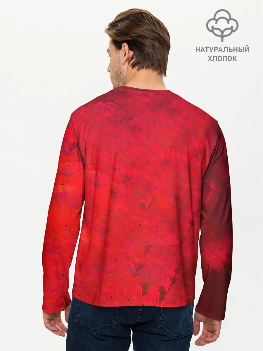 Мужской лонгслив базовый / Evangelion | Eva 01