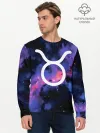 Мужской лонгслив базовый / Телец / Taurus, Знак зодиака