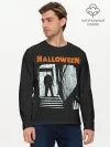Мужской лонгслив базовый / Майкл Майерс. Хэллоуин