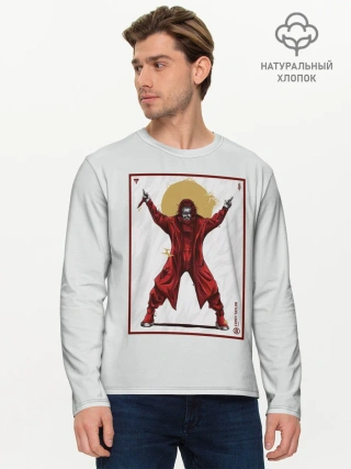 Мужской лонгслив базовый / SLIPKNOT | COREY TAYLOR