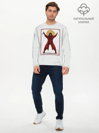 Мужской лонгслив базовый / SLIPKNOT | COREY TAYLOR