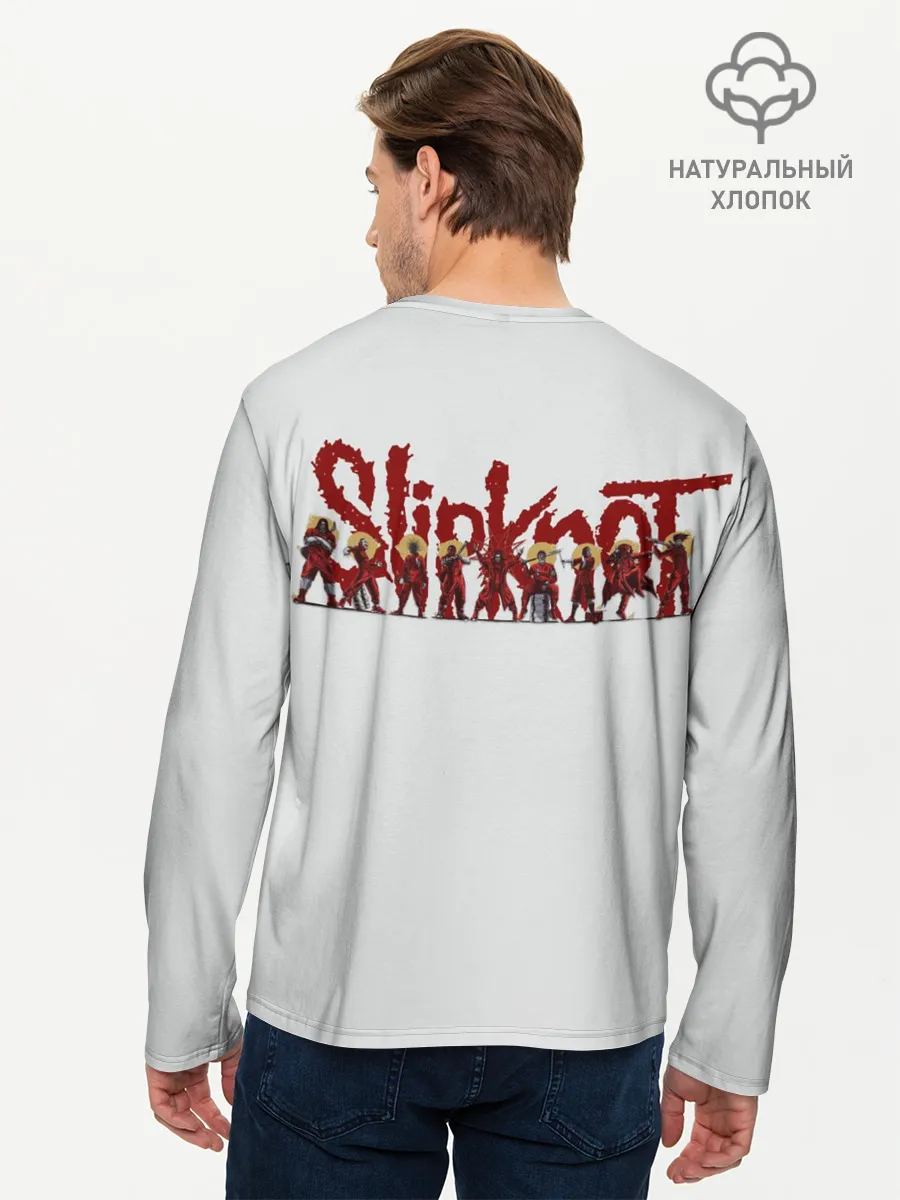 Мужской лонгслив базовый / SLIPKNOT | Alessandro Venturella