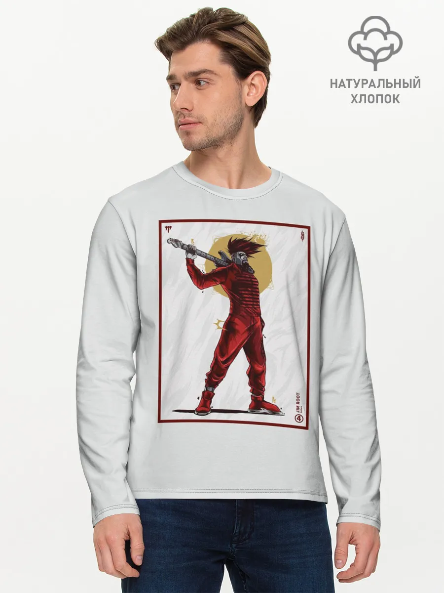 Мужской лонгслив базовый / SLIPKNOT | Jim Root