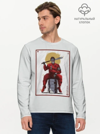 Мужской лонгслив базовый / SLIPKNOT | Shawn Crahan