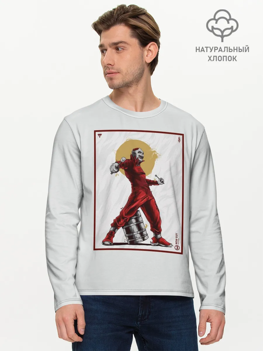 Мужской лонгслив базовый / SLIPKNOT | Michael Pfaff