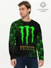 Мужской лонгслив базовый / MONSTER ENERGY NEON | МОНСТЕР НЕОН