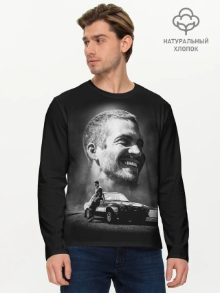 Мужской лонгслив базовый / Paul Walker
