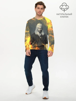 Мужской лонгслив базовый / ГЕРАЛЬТ ВЕДЬМАК