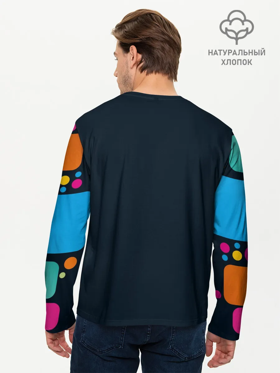 Мужской лонгслив базовый / GamePad Over