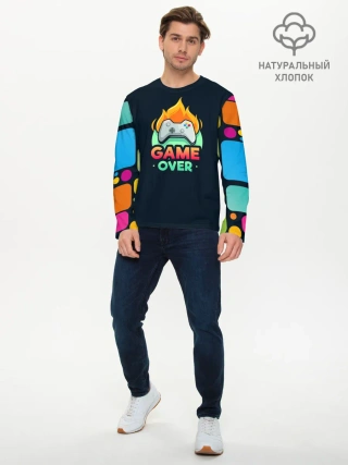 Мужской лонгслив базовый / GamePad Over