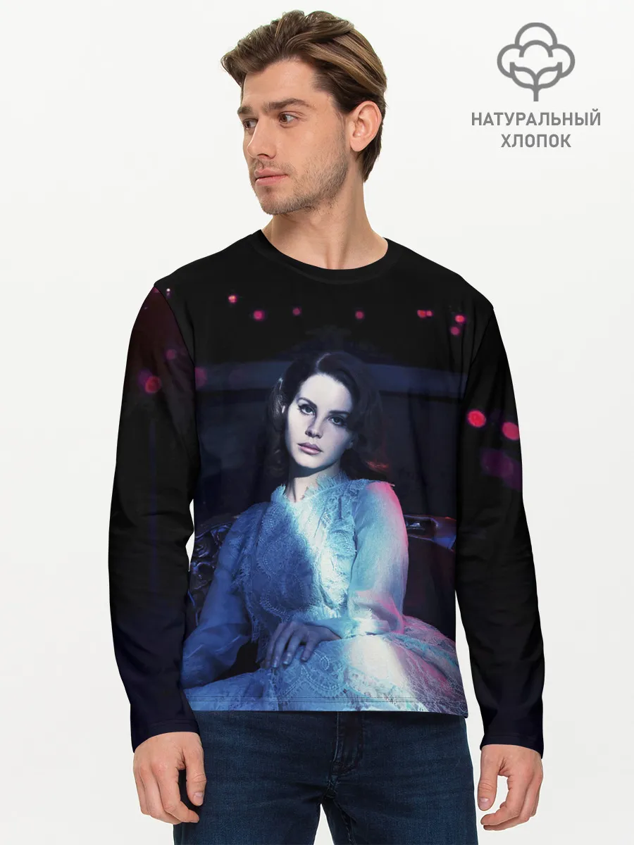 Мужской лонгслив базовый / Нежная Лана