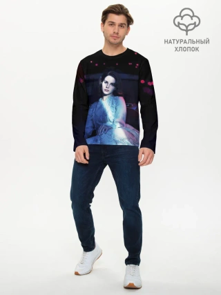 Мужской лонгслив базовый / Нежная Лана