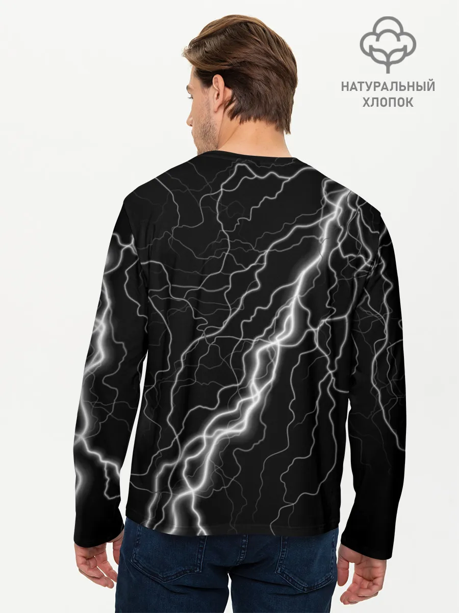 Мужской лонгслив базовый / Addams family | Семейка Аддамс