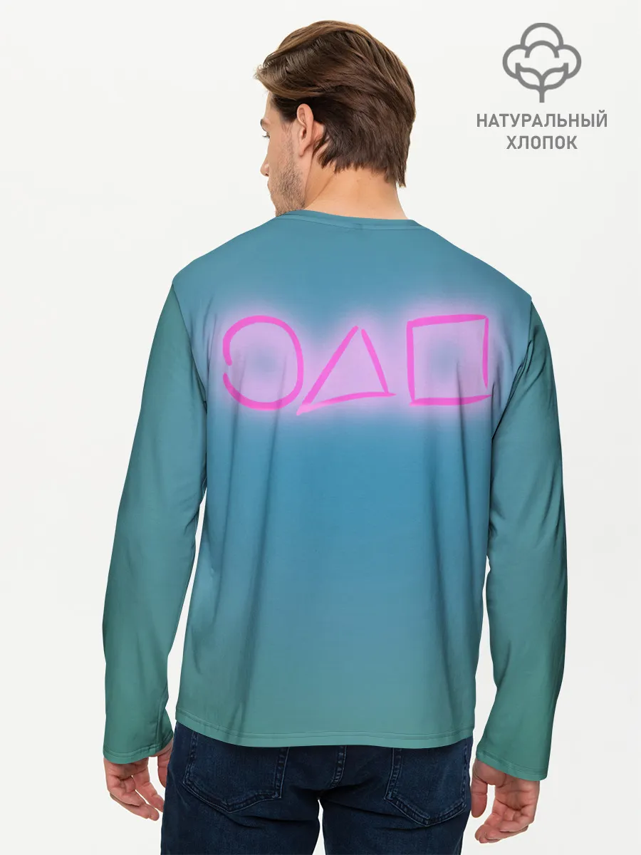 Мужской лонгслив базовый / Squid game a