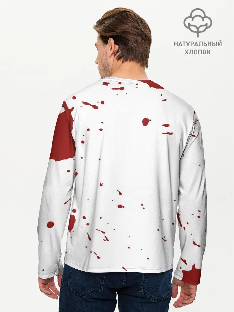 Мужской лонгслив базовый / blood have a killer day Dexter
