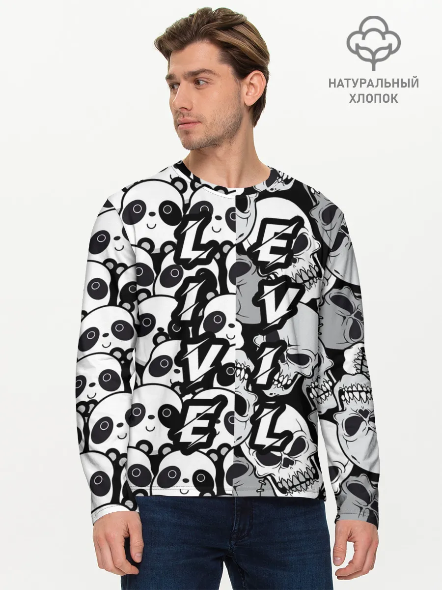 Мужской лонгслив базовый / LivEvil