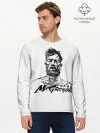 Мужской лонгслив базовый / Портрет Конор МакГрегора