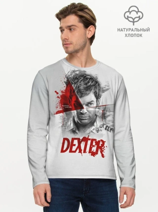 Мужской лонгслив базовый / Dexter Правосудие Декстера
