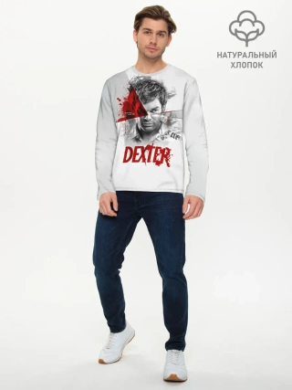 Мужской лонгслив базовый / Dexter Правосудие Декстера