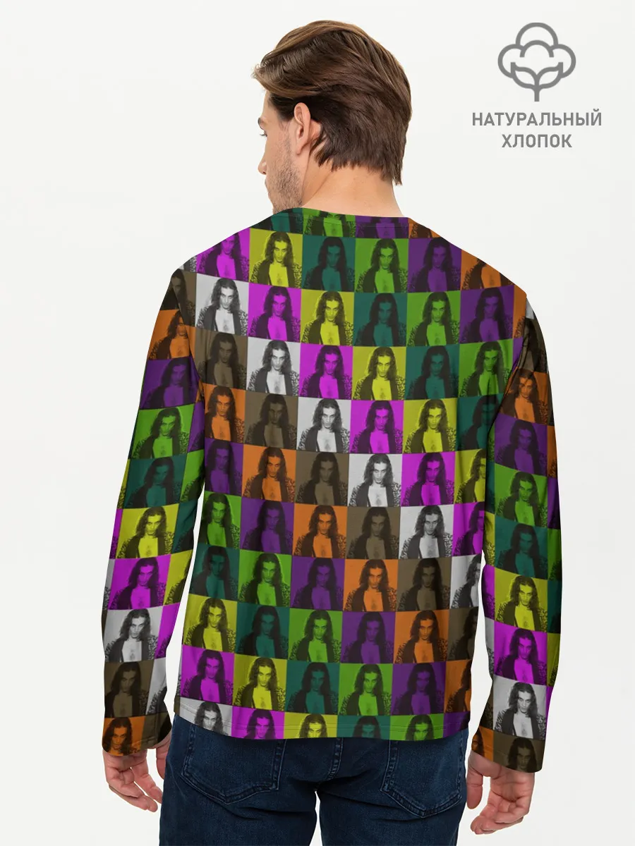 Мужской лонгслив базовый / Damiano David. Colors