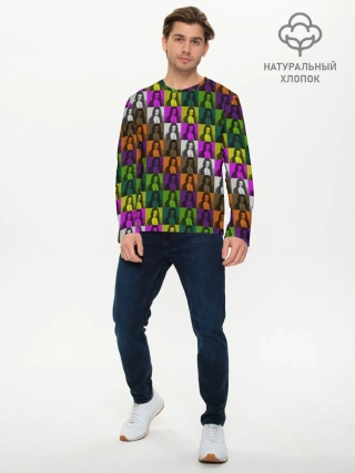 Мужской лонгслив базовый / Damiano David. Colors