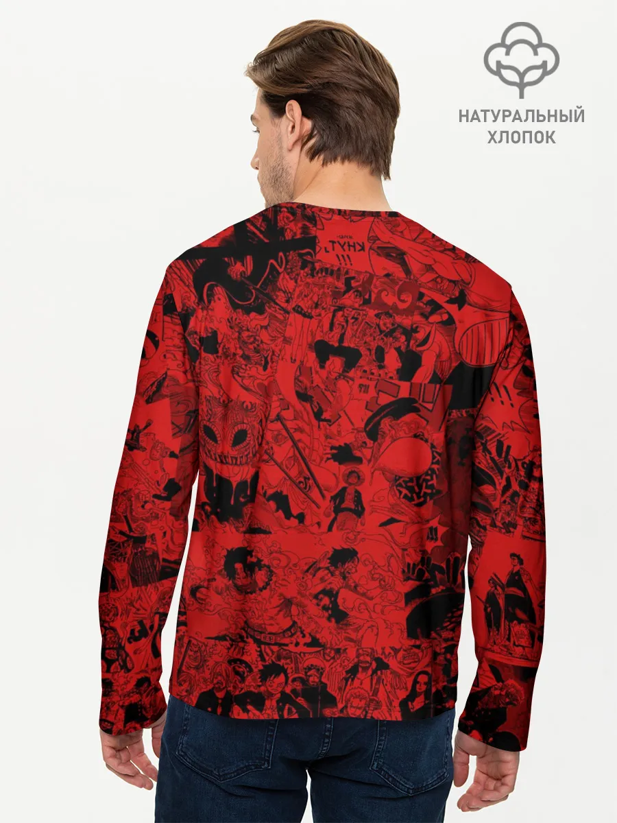 Мужской лонгслив базовый / Ророноа Зоро, One Piece