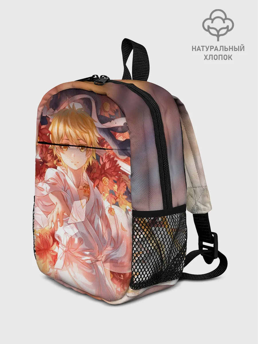 Рюкзак детский / БЕЗДОМНЫЙ БОГ. Юкинэ в цветах