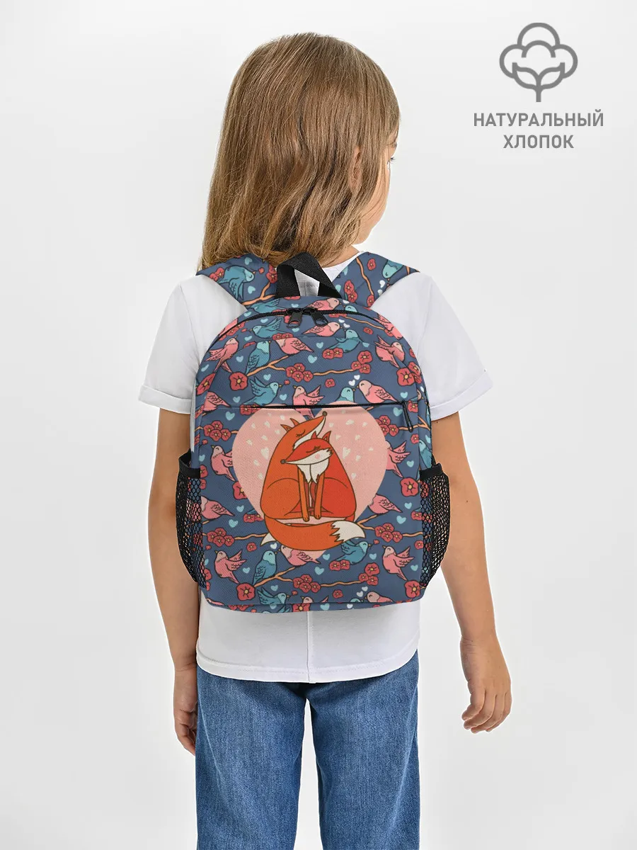 Рюкзак детский / Влюбленные лисички