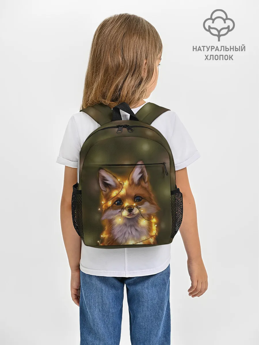 Рюкзак детский / Лисёнок и гирлянда