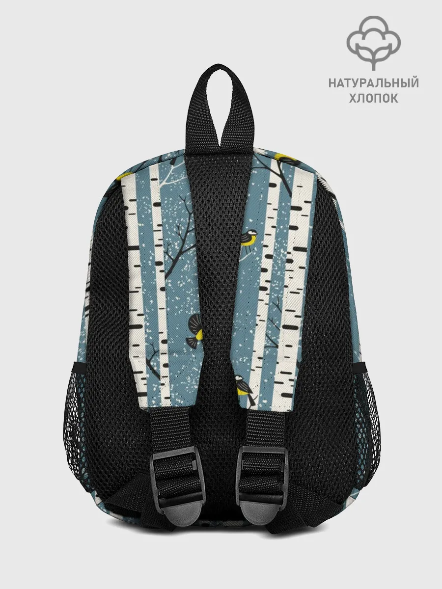 Рюкзак детский / Синички на берёзах
