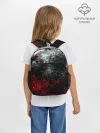 Рюкзак детский / БРЫЗГИ КРАСОК GLITCH