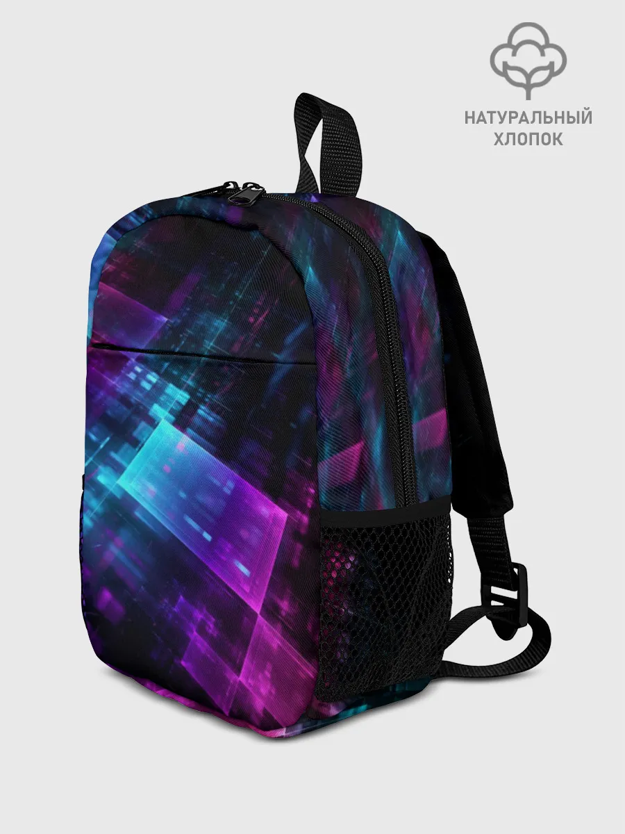 Рюкзак детский / Неоновая абстракция