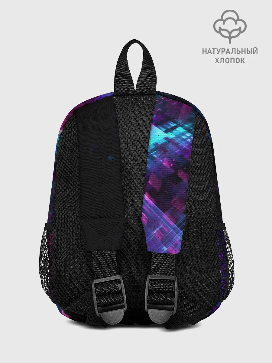 Рюкзак детский / Неоновая абстракция