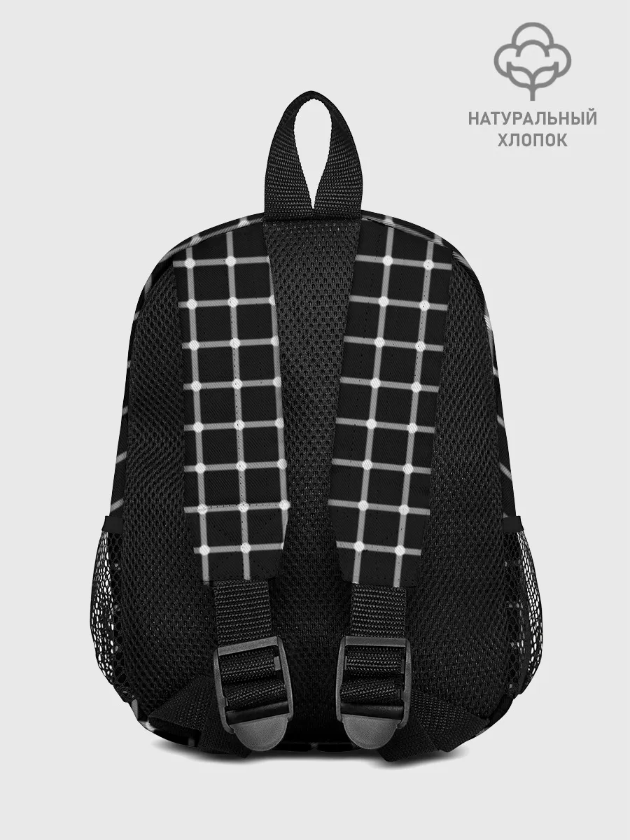 Рюкзак детский / Неуловимые серый точки