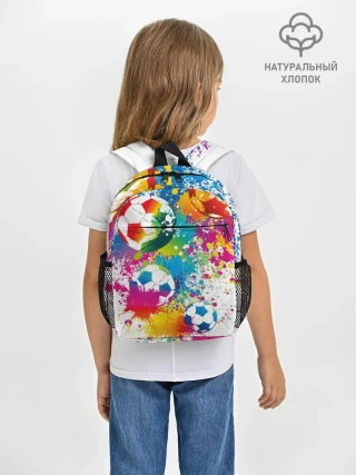 Рюкзак детский / Футбольные мячи