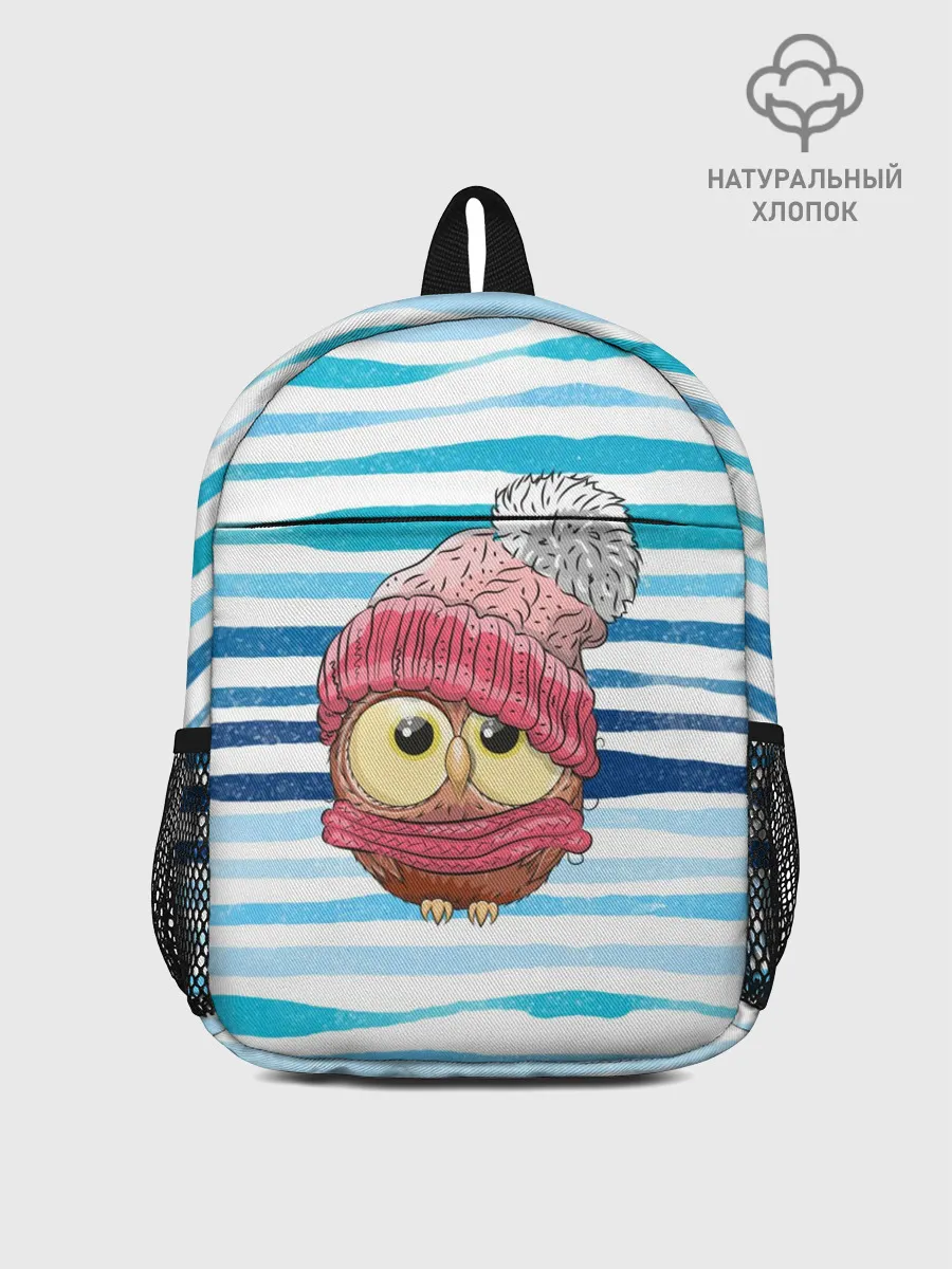 Рюкзак детский / Сова в шапке