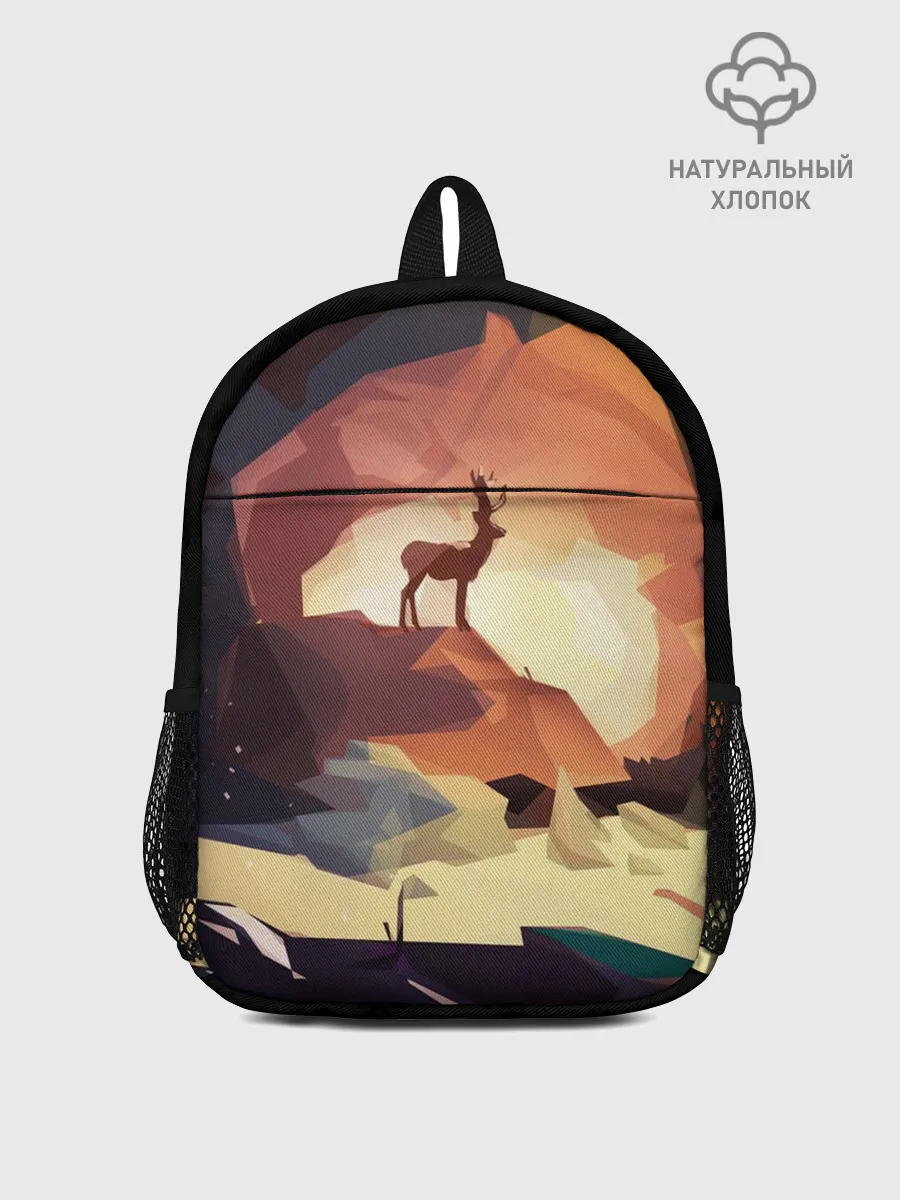 Рюкзак детский / Абстрактный олень