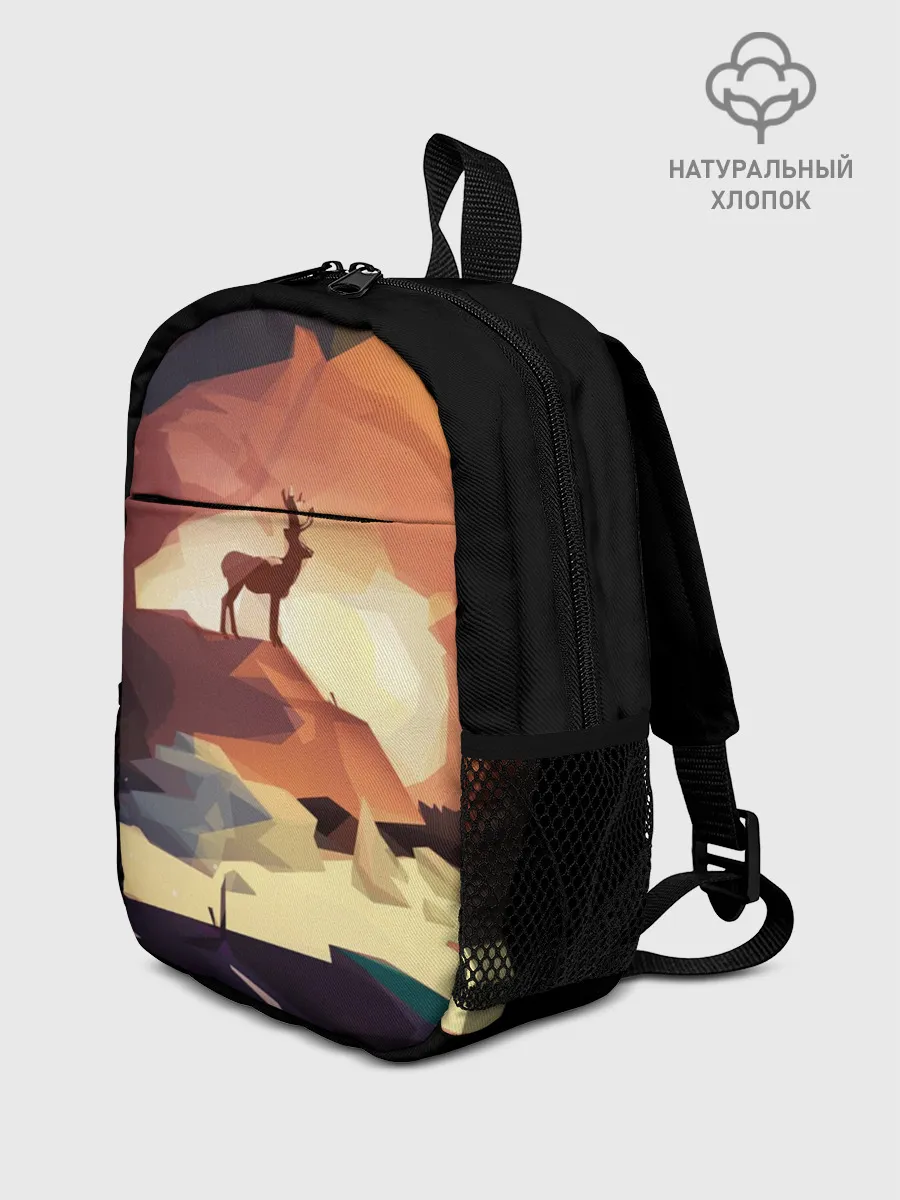 Рюкзак детский / Абстрактный олень
