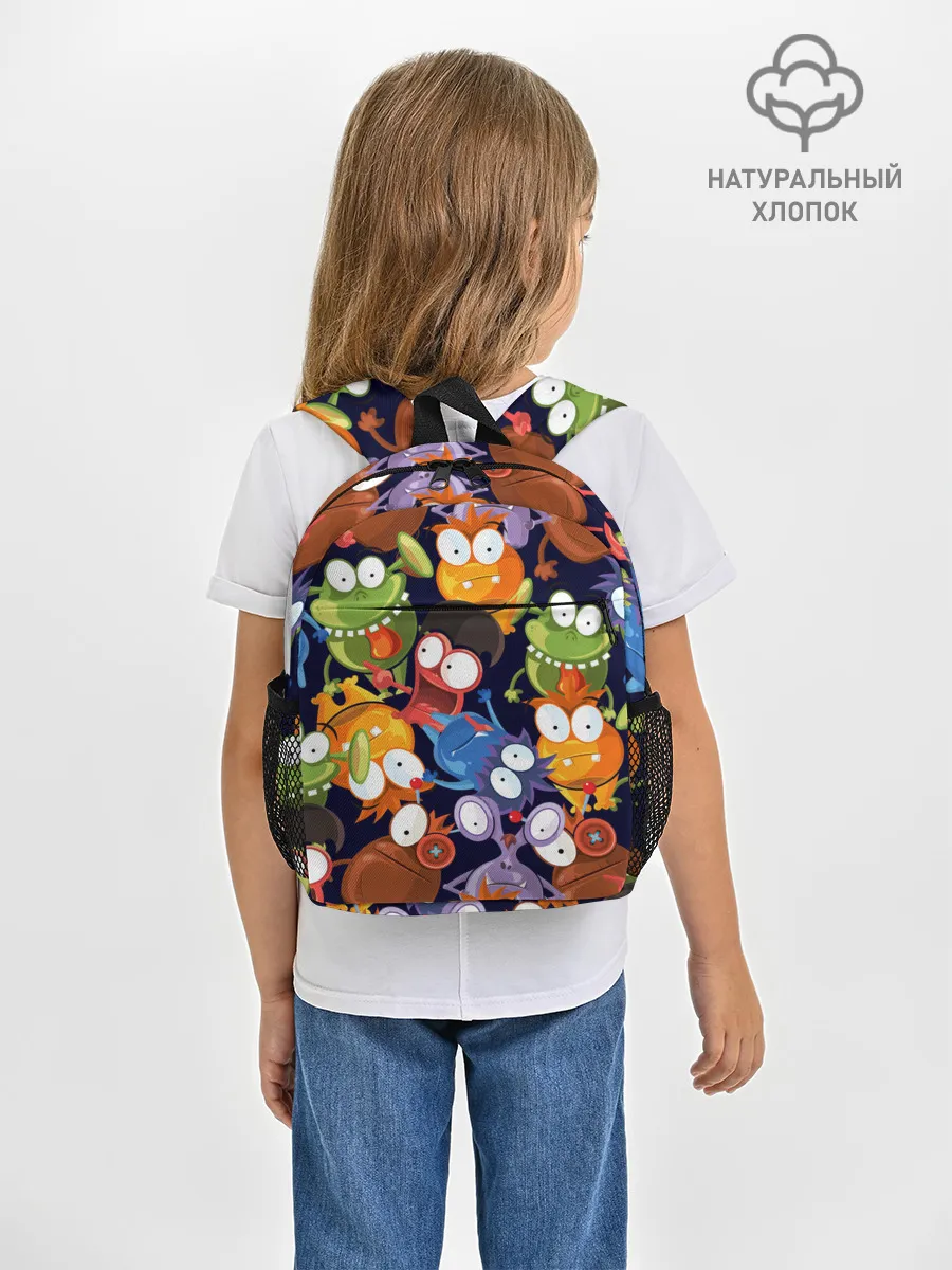 Рюкзак детский / Пучеглазые монстры