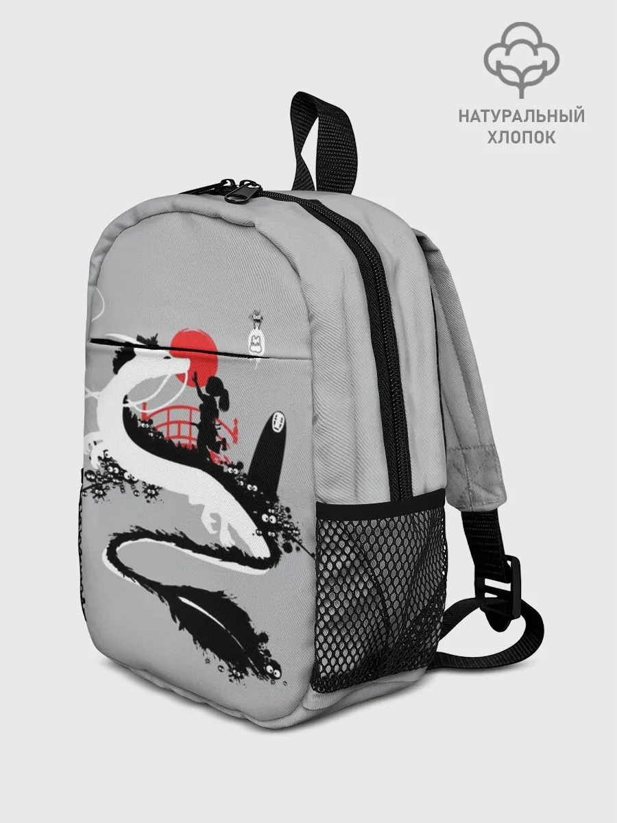 Рюкзак детский / Тихиро гладит Хаку