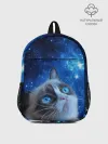 Рюкзак детский / Сердитый кот в космосе