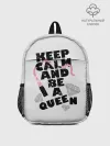 Рюкзак детский / Keep calm and be a queen