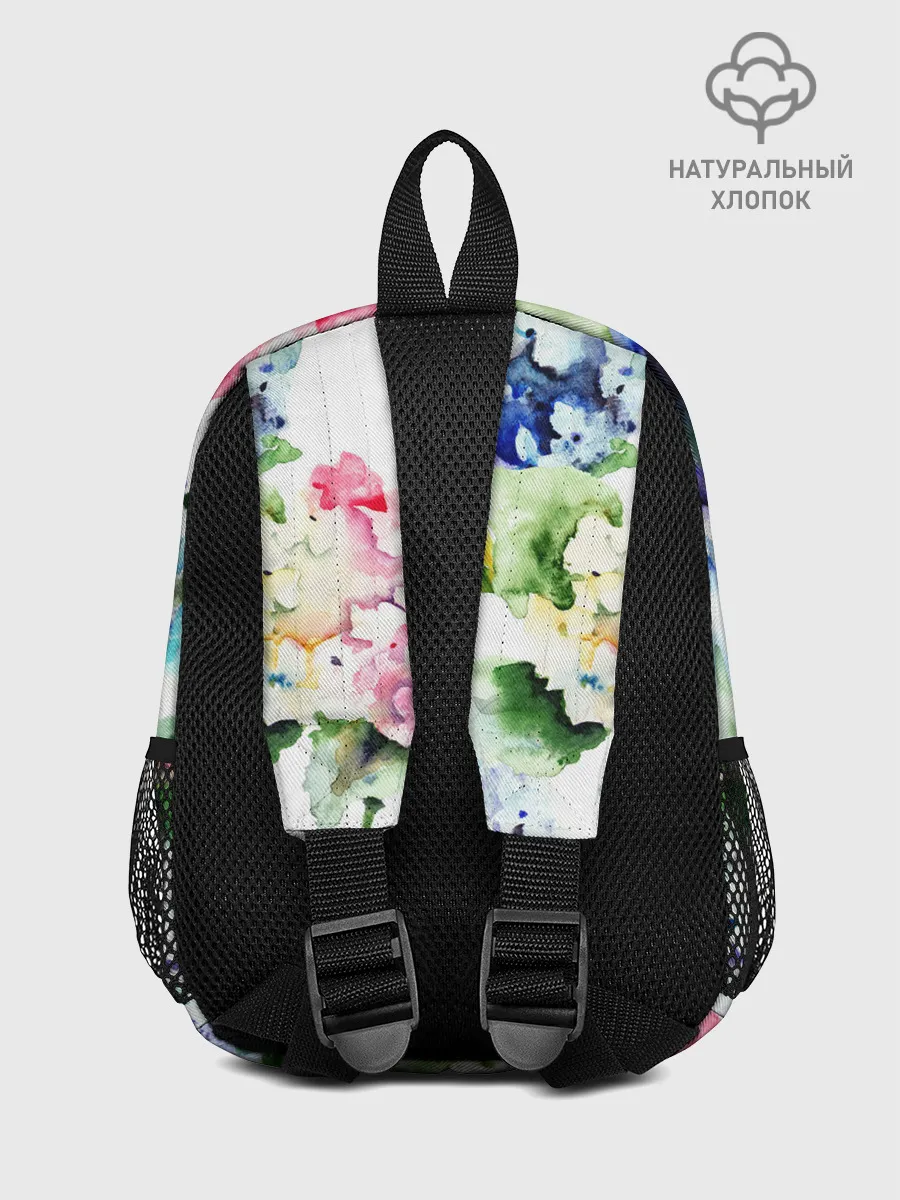 Рюкзак детский / Акварель, гортензии