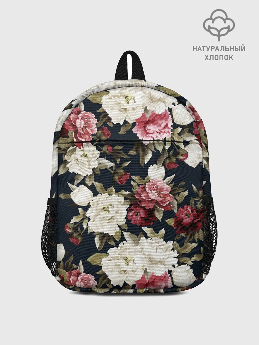 Рюкзак детский / Акварель, розы