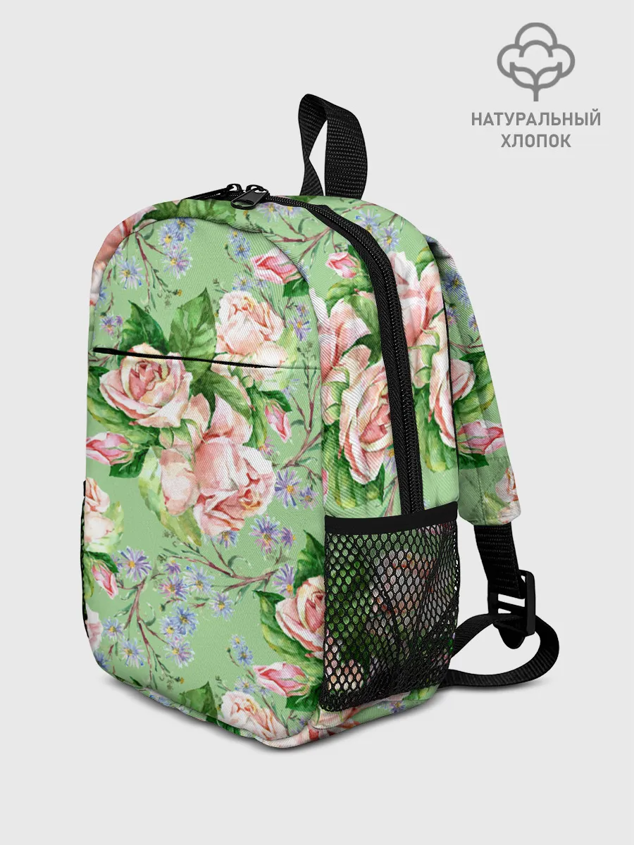 Рюкзак детский / Розы и васильки