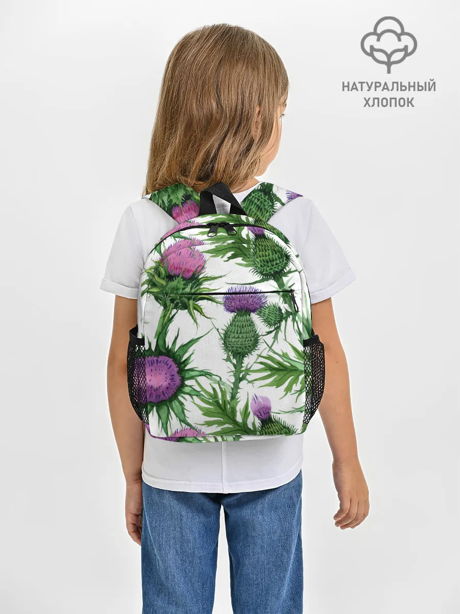 Рюкзак детский / Цветок репейника
