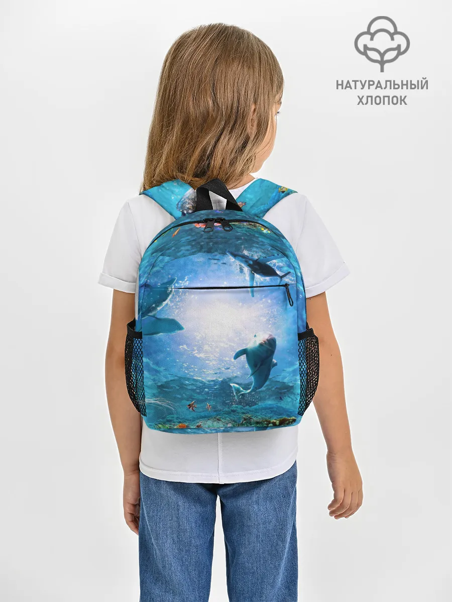 Рюкзак детский / Дельфины