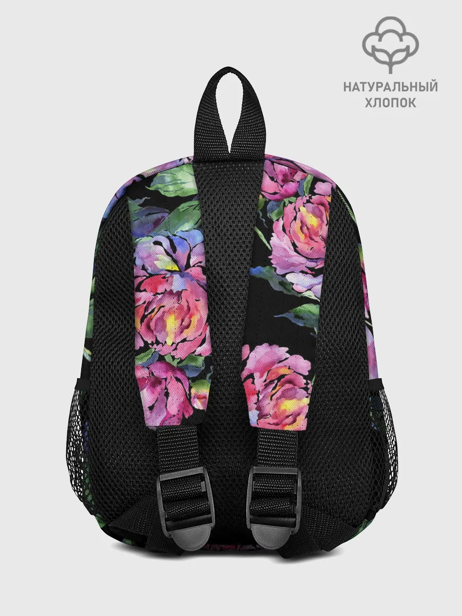 Рюкзак детский / Розовые пионы