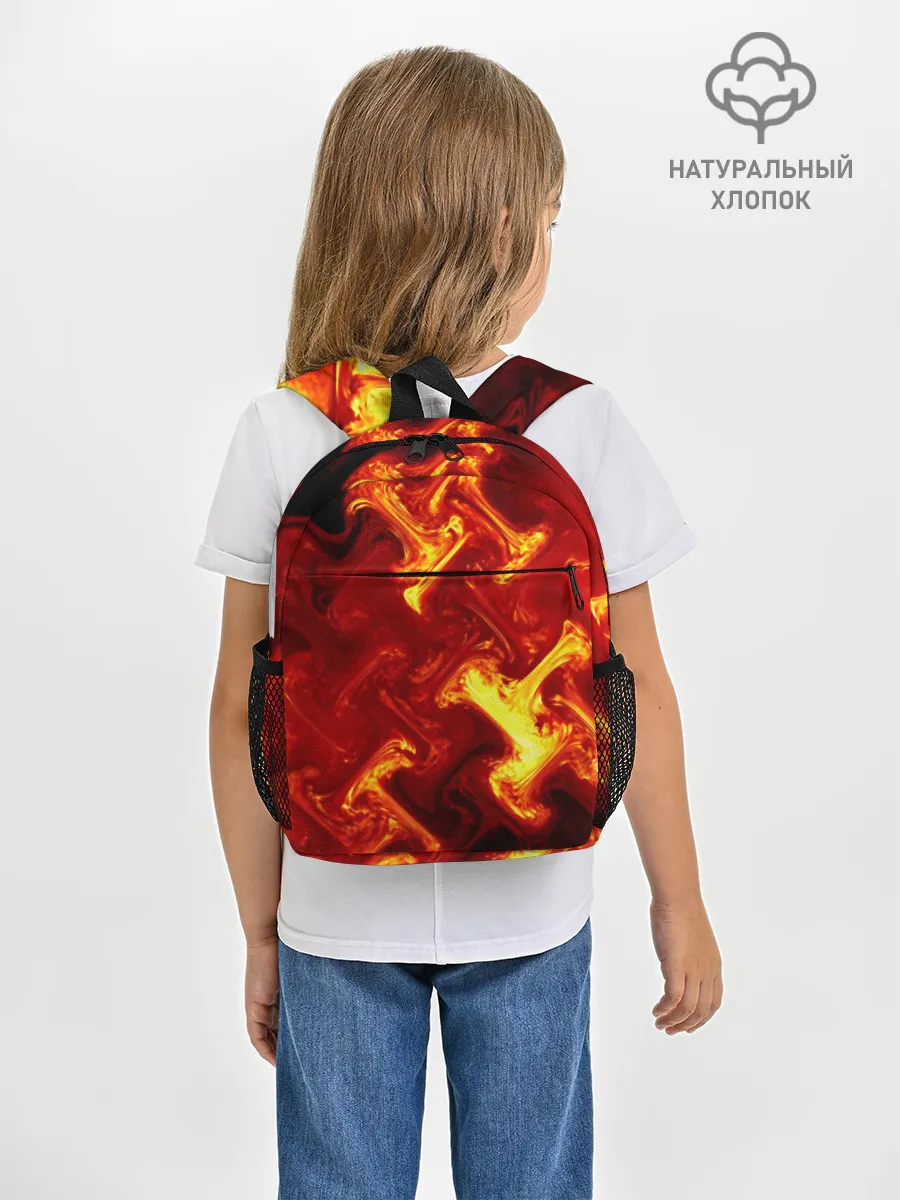 Рюкзак детский / Огненная лава