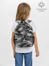 Рюкзак детский / Серый камуфляж